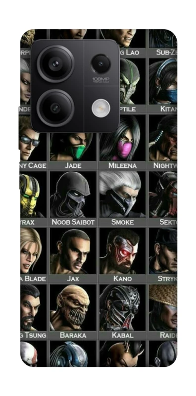 Чехол на Xiaomi Redmi Note 13 5G Mortal Kombat фото 1 из 1