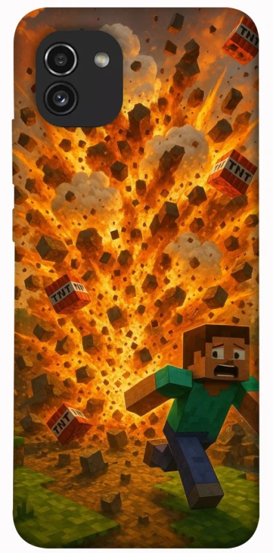 Чохол на Samsung Galaxy A03 Minecraft v7 фото 1 з 1