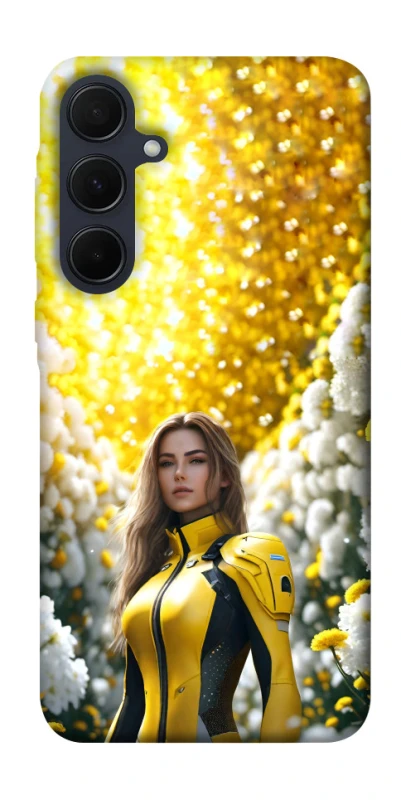 Чохол на Samsung Galaxy A35 Cyber space girl ver.2 фото 1 з 1