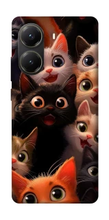 Чохол на Xiaomi Poco X6 Pro happy cats фото 1 з 1