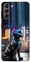 Чехол на Samsung Galaxy S21 Cyber cat фото 1 из 1