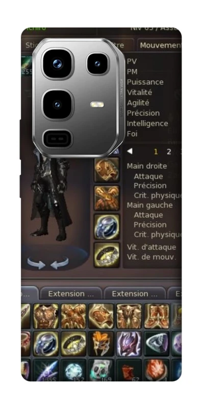 Чохол на Infinix Note 50 Pro Character Menu ver.1 фото 1 з 1