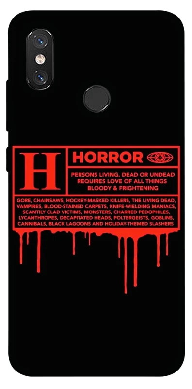Чохол на Xiaomi Mi 8 Horror Halloween фото 1 з 1
