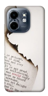 Чехол на Infinix Smart 9 4G / Hot 50i Стихи фото 1 из 1