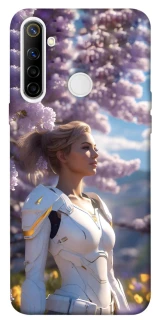 Чехол на Realme 6i Cyber space girl ver.1 фото 1 из 1