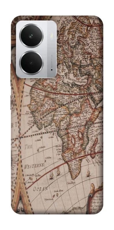 Чехол на Realme 14 Карта путешествий фото 1 из 1