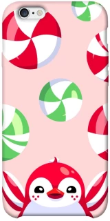 Чехол на Apple iPhone 6/6s plus (5.5") Adopt Me Peppermint Penguin фото 1 из 1