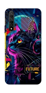 Чехол на Huawei Honor 20 / Nova 5T Cyber Cat v2 фото 1 из 1