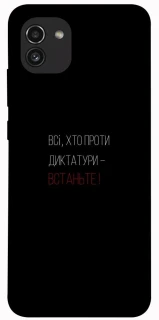 Чохол на Samsung Galaxy A03 Василь Стус фото 1 з 1