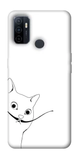 Чохол на Oppo A53 / A32 / A33 Кіт Дали фото 1 Чохол на Oppo A53 / A32 / A33 Кіт Дали фото 1 з 1