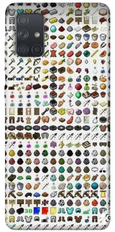 Чохол на Samsung Galaxy A71 Minecraft v2 фото 1 з 1