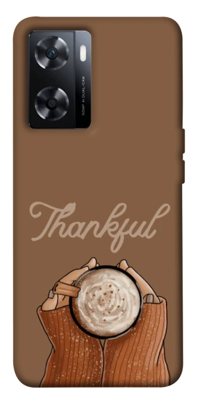 Чохол на OnePlus Nord N20 SE Thankful coffee фото 1 з 1