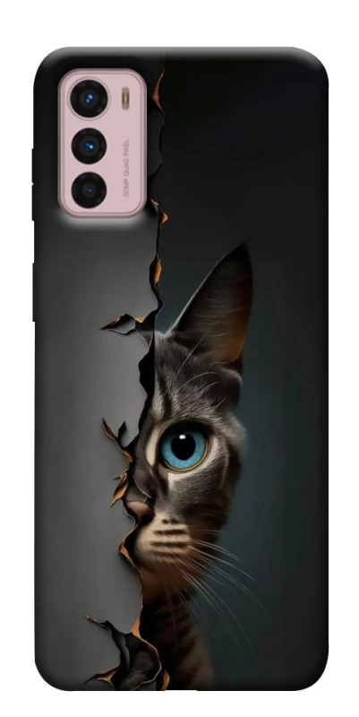 Чохол на Motorola Moto G42 Кіт-підглядач v2 фото 1 з 1