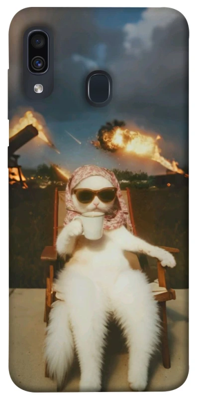 Чехол на Samsung Galaxy A20 / A30 Exploding Kittens ver.1 фото 1 из 1