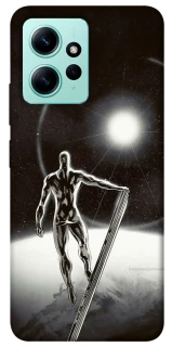 Чехол на Xiaomi Redmi Note 12 4G Серебряный сёрфер фото 1 из 1