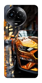 Чохол на Realme C67 4G Golden sports car фото 1 з 1