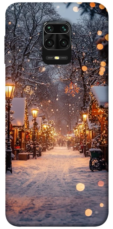 Чехол на Xiaomi Redmi Note 9s / Note 9 Pro / Note 9 Pro Max Новогодний v50 фото 1 из 1