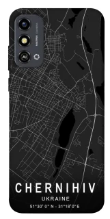 Чохол на ZTE Blade A53 Chernihiv map фото 1 з 1