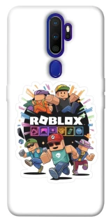 Чехол на Oppo A5 (2020) / Oppo A9 (2020) Roblox logo ver.3 фото 1 из 1