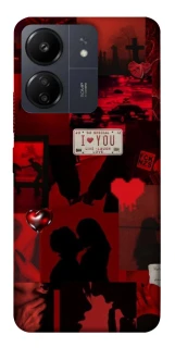 Чехол на Xiaomi Poco C65 Love collage ver.2 фото 1 из 1