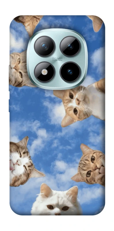 Чехол на Xiaomi Redmi Note 15 Pro+ 5G Сats фото 1 из 1