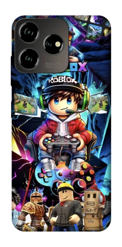 Чохол на ZTE Blade V50 Design 4G Roblox collage ver.4 фото 1 з 1