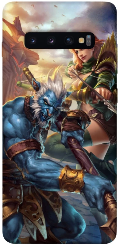Чохол на Samsung Galaxy S10+ Dota heroes фото 1 з 1