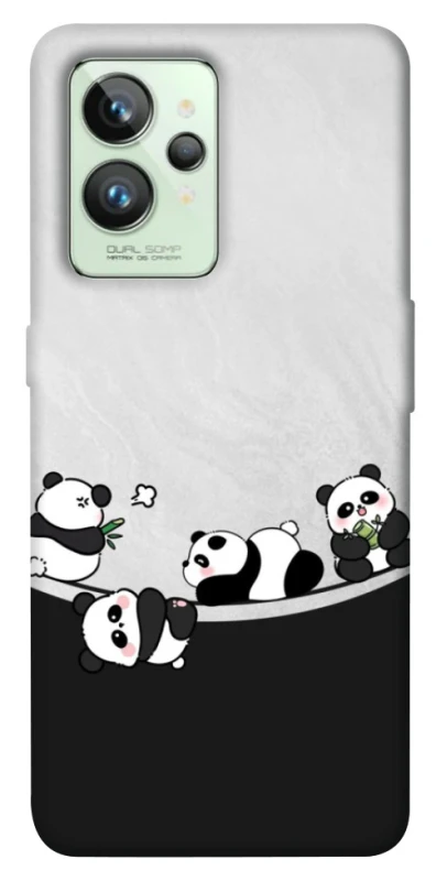 Чохол на Realme GT2 Four pandas фото 1 з 1