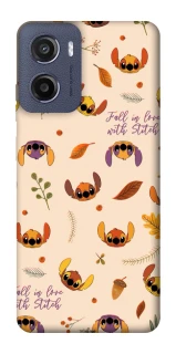 Чехол на Motorola Moto E15 Fall in love with Stitch фото 1 из 1