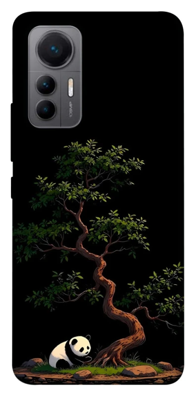 Чохол на Xiaomi 12 Lite Panda and tree фото 1 з 1