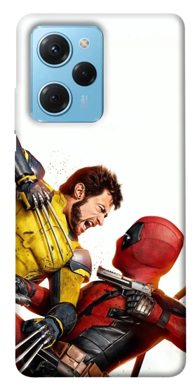 Чехол на Xiaomi Poco X5 Pro 5G Deadpool and Wolverine фото 1 из 1