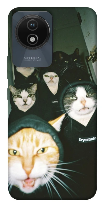 Чохол на Vivo Y02 Сatsss фото 1 з 1