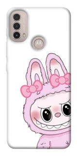 Чохол на Motorola Moto E40 Labubu White фото 1 з 1