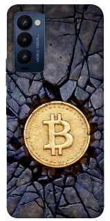 Чохол на TECNO Camon 18 Bitcoin cracks фото 1 з 1