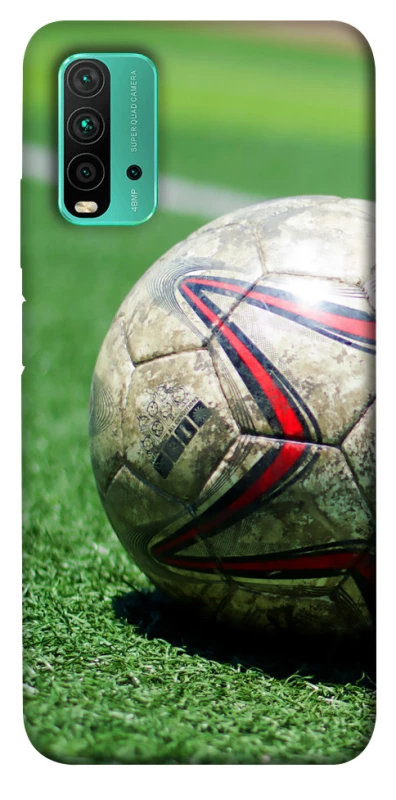 Чехол на Xiaomi Redmi 9T Мяч на газоне фото 1 из 1