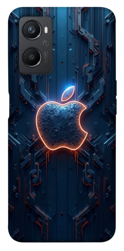 Чехол на Oppo A96 Apple logo ver.1 фото 1 из 1