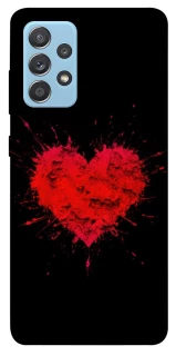 Чехол на Samsung Galaxy A52 4G / A52 5G Splash heart фото 1 из 1
