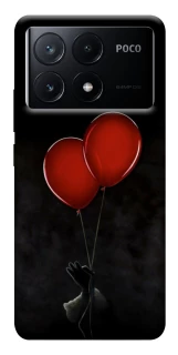 Чехол на Xiaomi Poco X6 Reds Balloons фото 1 из 1