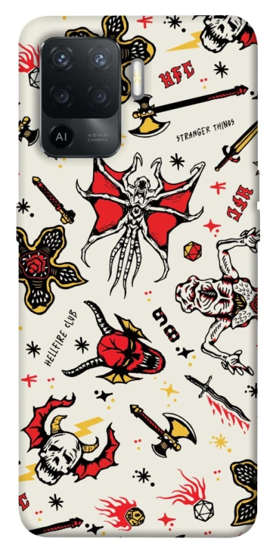 Чохол на Oppo Reno 5 Lite Stranger Things ver.2 фото 1 з 1