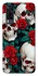 Чохол на Vivo Y31 skull and rose фото 1 з 1