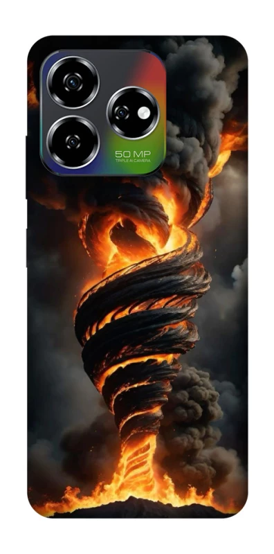 Чехол на ZTE Nubia V60 Огненный торнадо фото 1 из 1