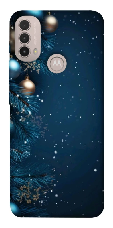 Чехол на Motorola Moto E40 Новогодний v33 фото 1 из 1