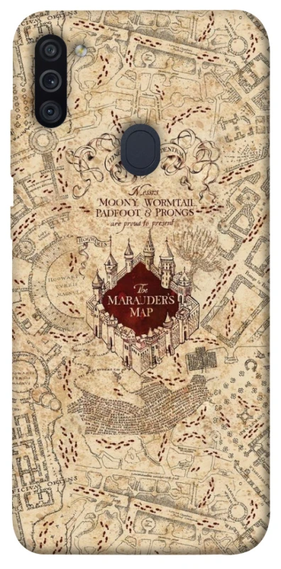 Чохол на Samsung Galaxy M11 Harry Potter Marauder's Map фото 1 з 1