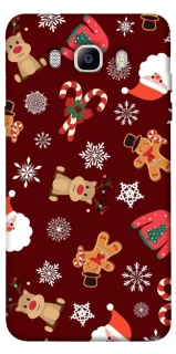 Чехол на Samsung J710F Galaxy J7 (2016) Новогодний v6 фото 1 из 1