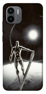 Чехол на Xiaomi Redmi A1 / A2 Серебряный сёрфер фото 1 из 1