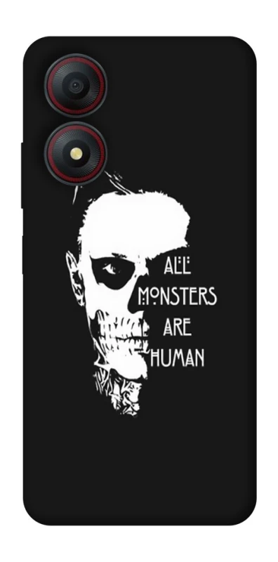 Чохол на ZTE Blade A34 4G All Monsters are Human фото 1 з 1