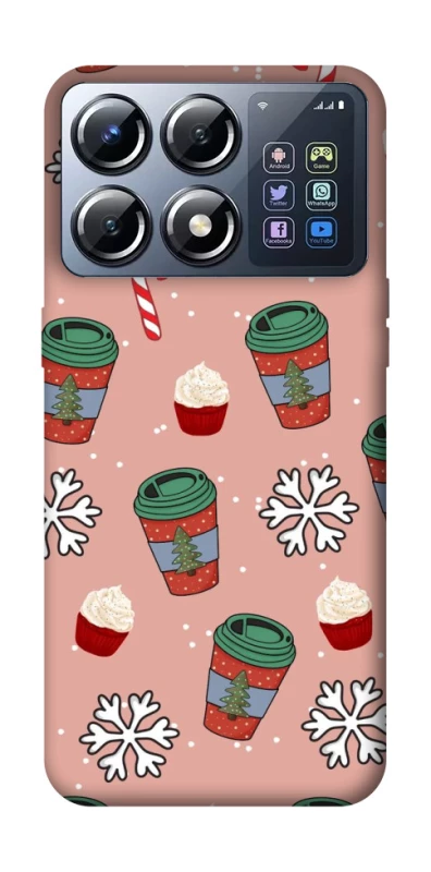 Чехол на Xiaomi POCO X8 Pro Новогодний v38 фото 1 из 1