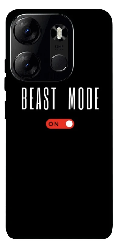 Чехол на Tecno Spark Go 2023 Beast mode фото 1 из 1