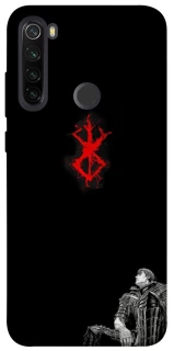 Чохол на Xiaomi Redmi Note 8T berserk black фото 1 з 1