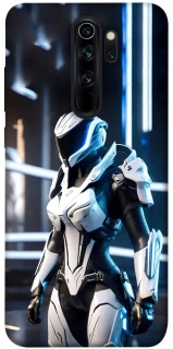 Чехол на Xiaomi Redmi Note 8 Pro Cyber space girl ver.6 фото 1 из 1